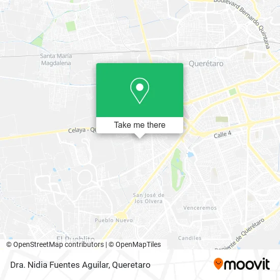 Mapa de Dra. Nidia Fuentes Aguilar
