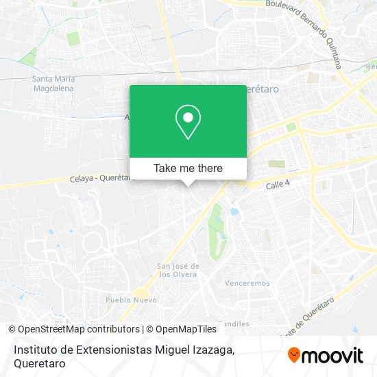 Mapa de Instituto de Extensionistas Miguel Izazaga
