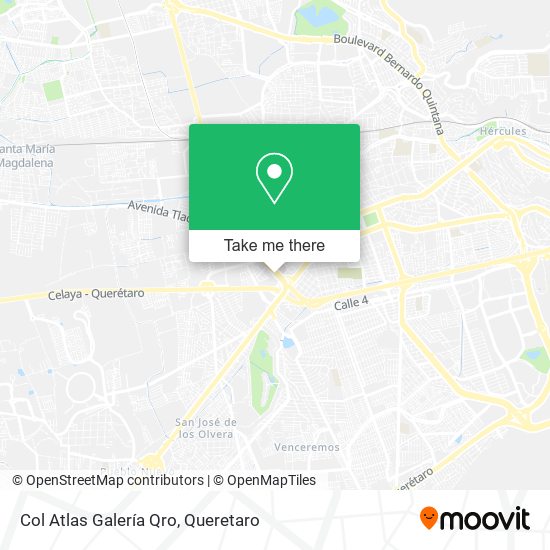 Col Atlas Galería Qro map