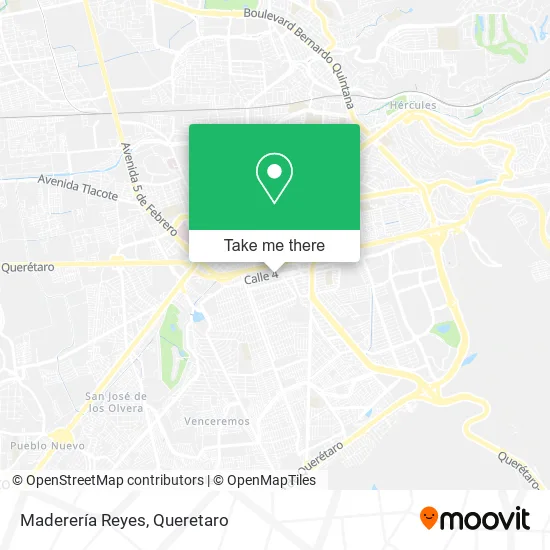 Maderería Reyes map