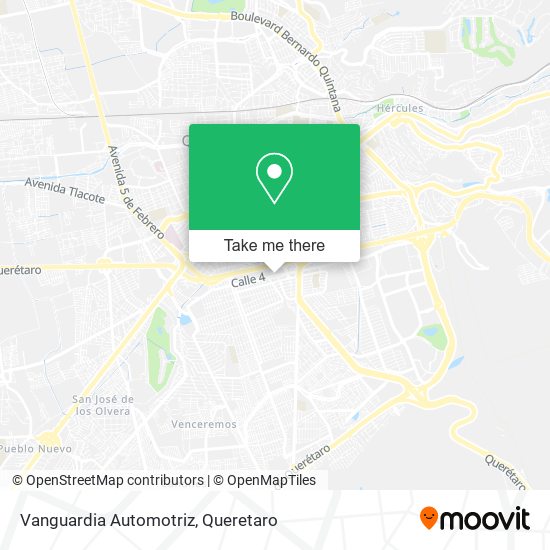Vanguardia Automotriz map