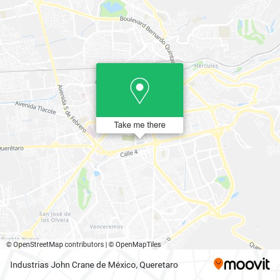 Industrias John Crane de México map