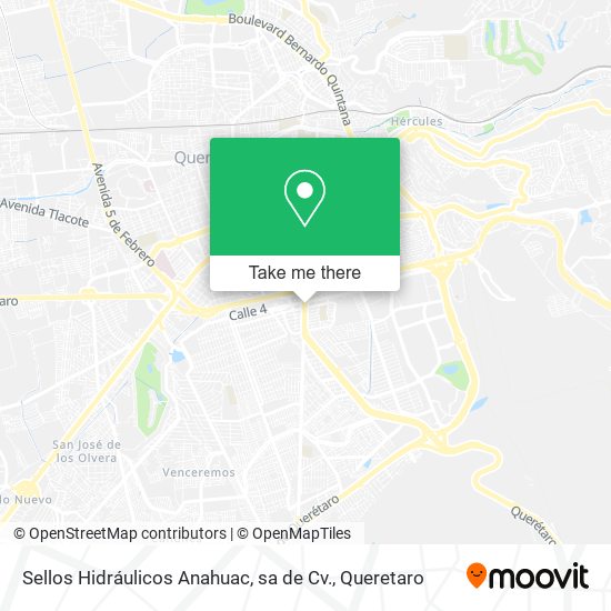 Sellos Hidráulicos Anahuac, sa de Cv. map