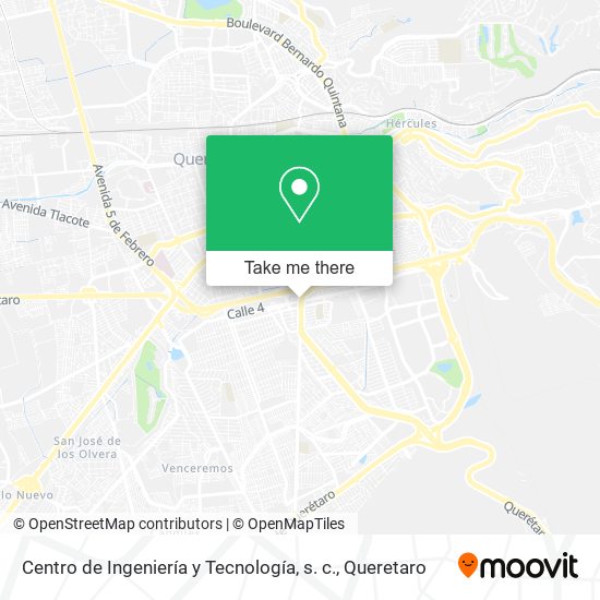 Centro de Ingeniería y Tecnología, s. c. map