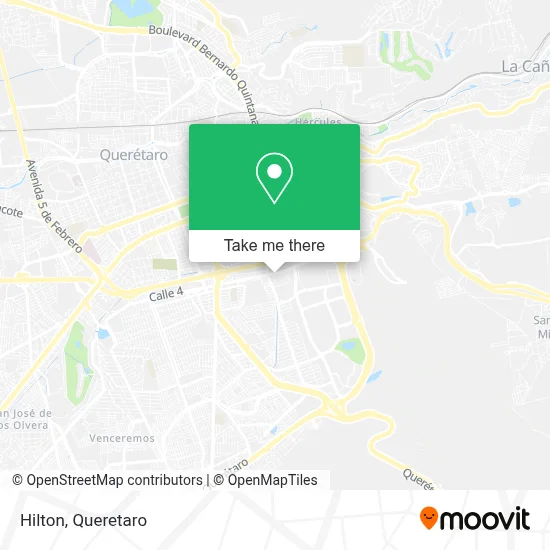 Hilton map