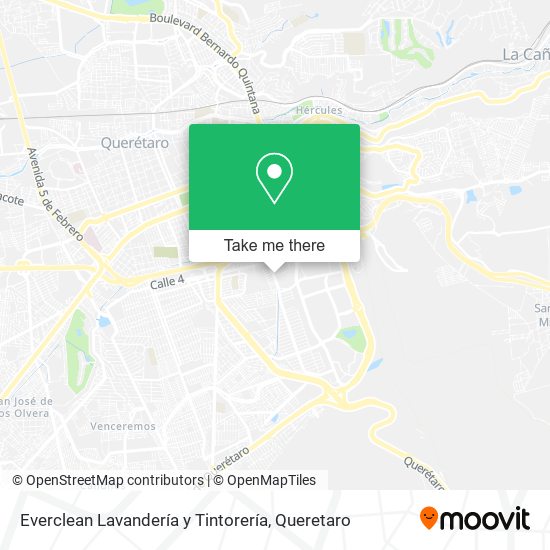 Everclean Lavandería y Tintorería map