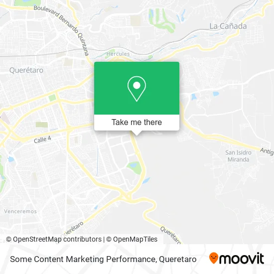 Some Content Marketing Performance map