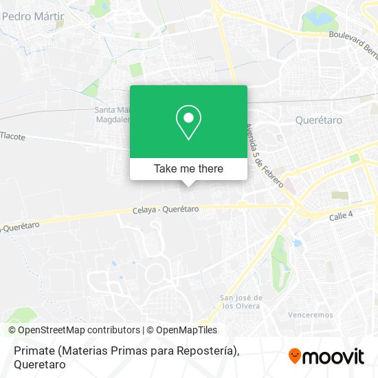 Primate (Materias Primas para Repostería) map