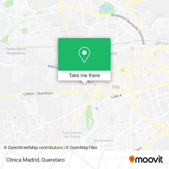 Mapa de Clínica Madrid