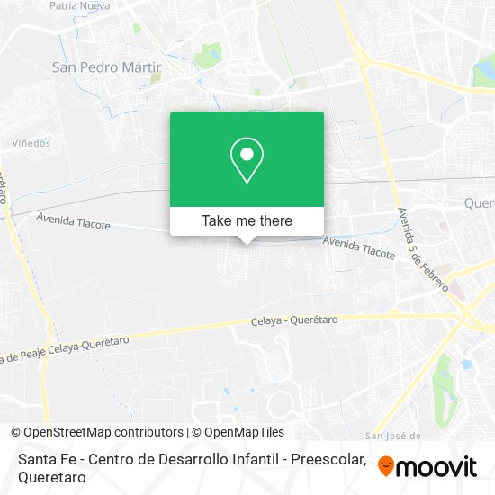 Mapa de Santa Fe - Centro de Desarrollo Infantil - Preescolar