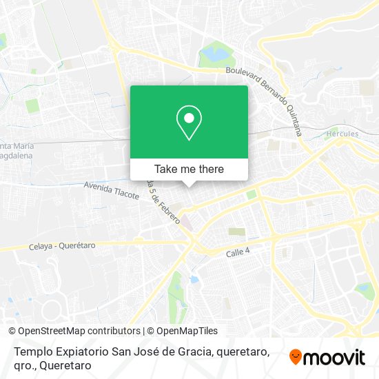 Templo Expiatorio San José de Gracia, queretaro, qro. map