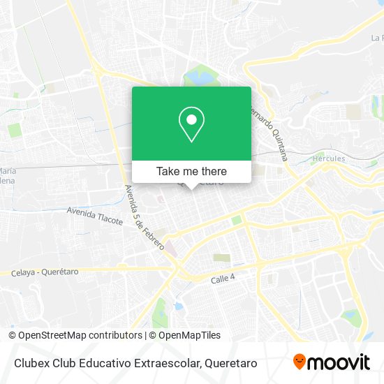 Mapa de Clubex Club Educativo Extraescolar