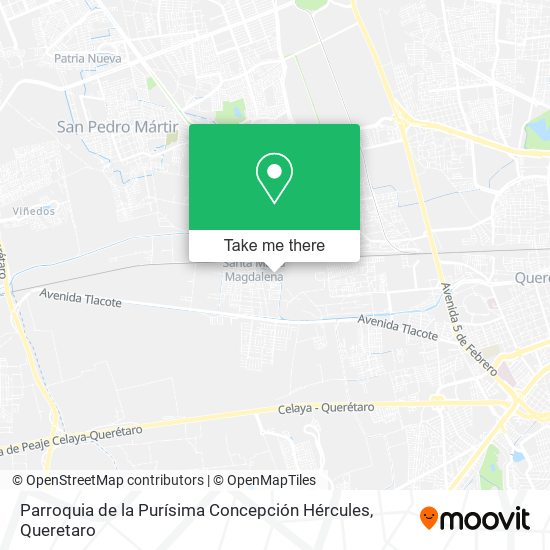 Parroquia de la Purísima Concepción Hércules map
