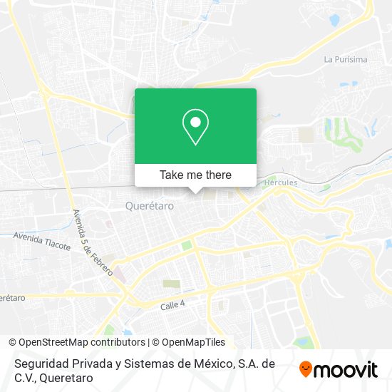 Seguridad Privada y Sistemas de México, S.A. de C.V. map