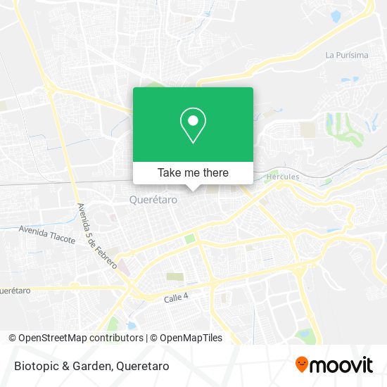Mapa de Biotopic & Garden