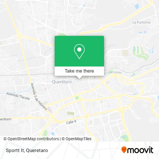 Mapa de Sportt It