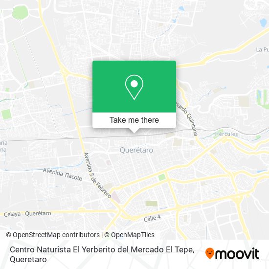 Centro Naturista El Yerberito del Mercado El Tepe map