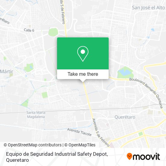 Equipo de Seguridad Industrial Safety Depot map