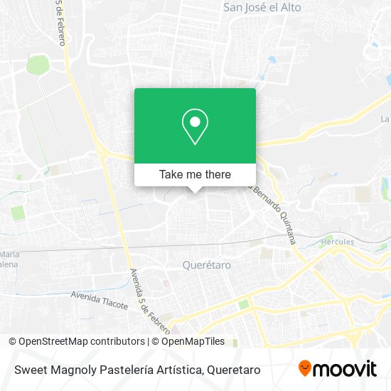 Mapa de Sweet Magnoly Pastelería Artística