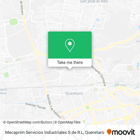 Mecaprim Servicios Industriales S de R.L map