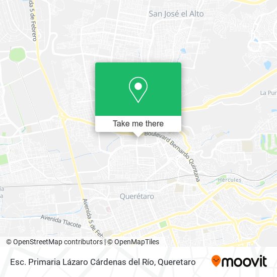 Esc. Primaria Lázaro Cárdenas del Río map