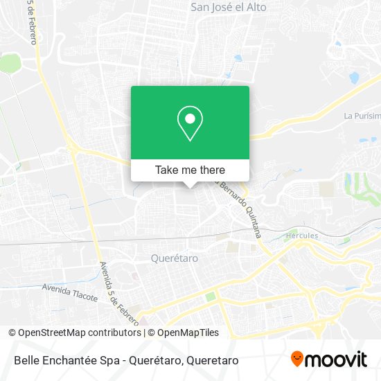 Belle Enchantée Spa - Querétaro map