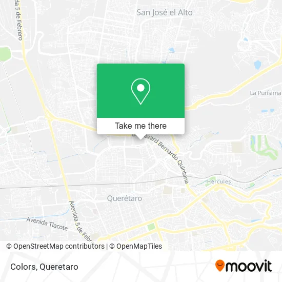 Mapa de Colors
