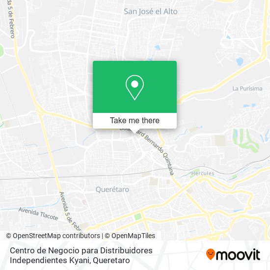 Centro de Negocio para Distribuidores Independientes Kyani map