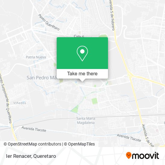Mapa de Ier Renacer