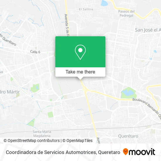 Coordinadora de Servicios Automotrices map