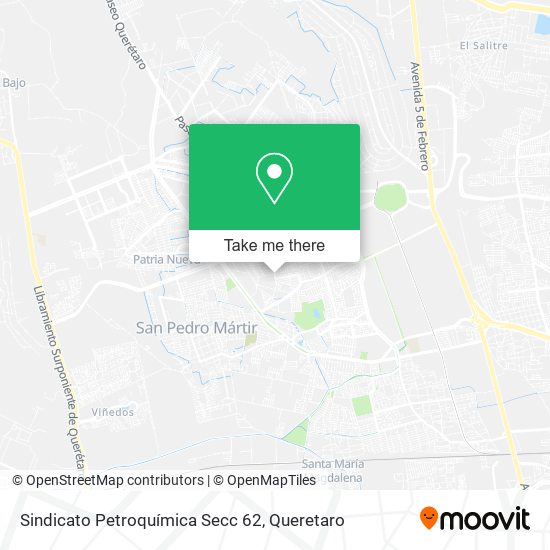 Sindicato Petroquímica Secc 62 map