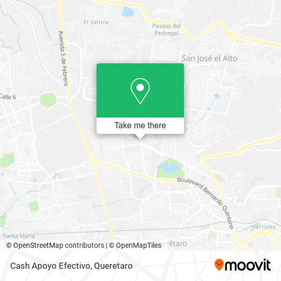 Cash Apoyo Efectivo map