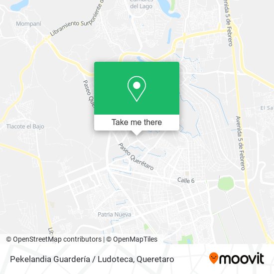 Mapa de Pekelandia Guardería / Ludoteca