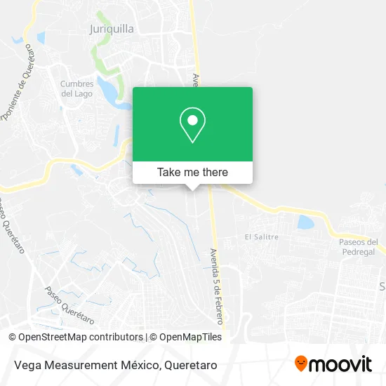 Vega Measurement México map