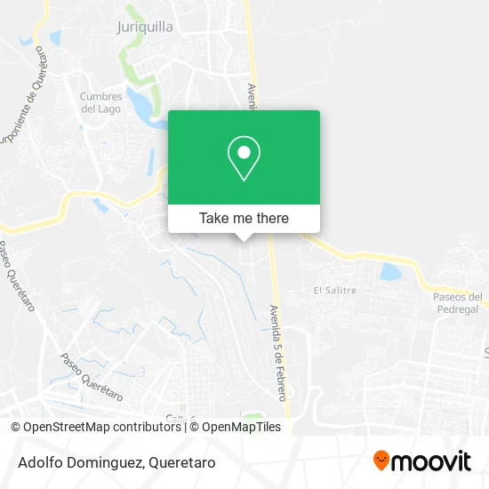 Mapa de Adolfo Dominguez