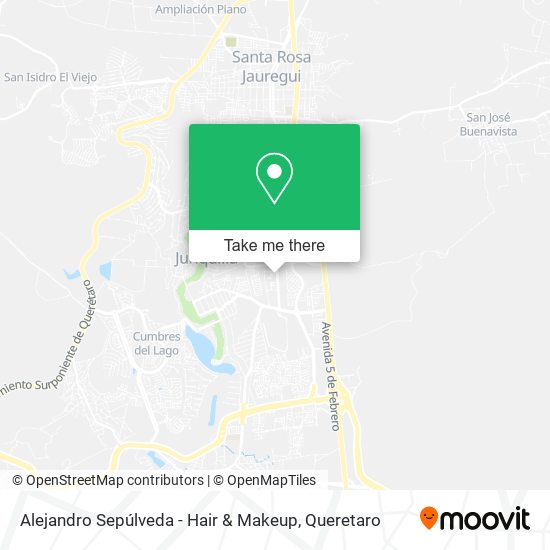 Alejandro Sepúlveda - Hair & Makeup map
