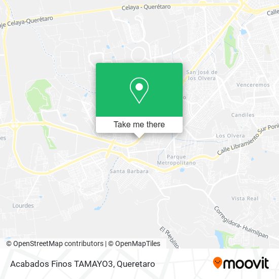 Acabados Finos TAMAYO3 map