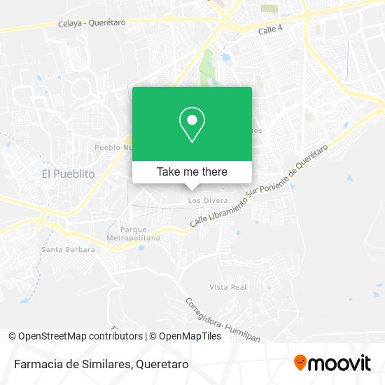 Mapa de Farmacia de Similares