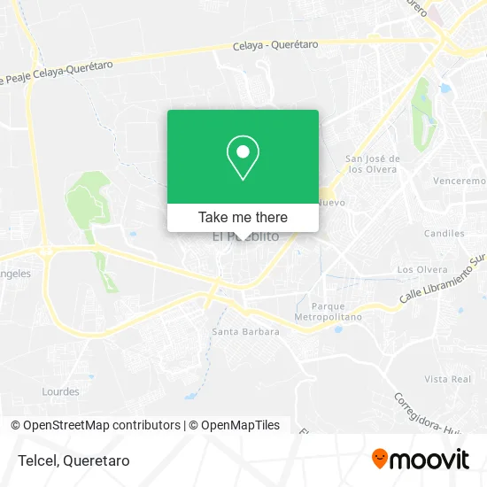 Mapa de Telcel