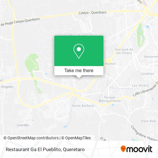 Restaurant Ga El Pueblito map