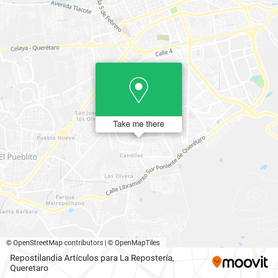 Repostilandia Artículos para La Repostería map