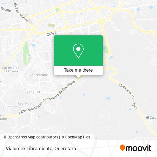 Vialumex Libramiento map