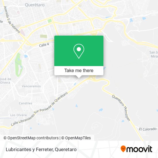 Mapa de Lubricantes y Ferreter