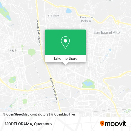 MODELORAMA map