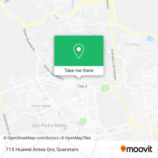 715 Huawei Antea Qro map