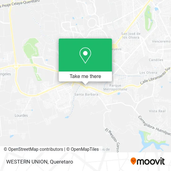 Mapa de WESTERN UNION