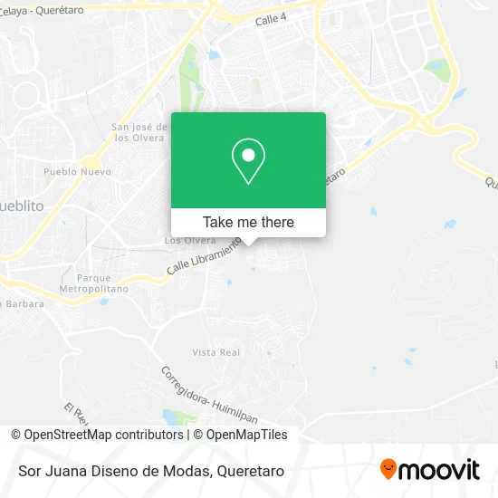 Mapa de Sor Juana Diseno de Modas