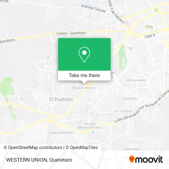 Mapa de WESTERN UNION