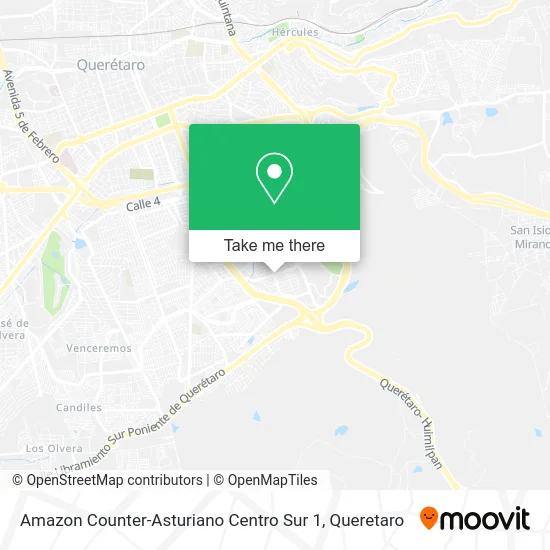 Mapa de Amazon Counter-Asturiano Centro Sur 1