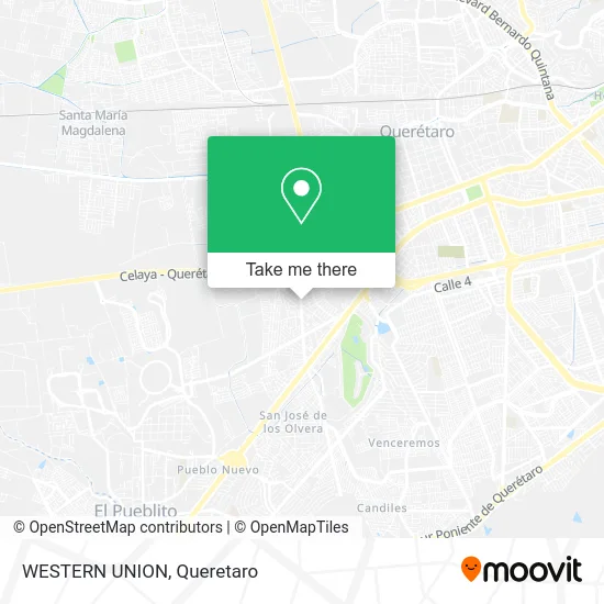 Mapa de WESTERN UNION